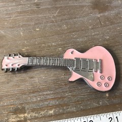 Pink Guitar Belt Buckle Rock Star Music Musicians Guitars Belts & Buckles
