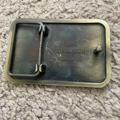 Freedom Is Not Free Brass Belt Buckle