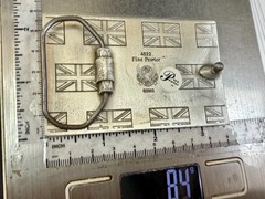 Great Britain Union Flag British Jack United Kingdom G.A.P. Pewter Belt Buckle
