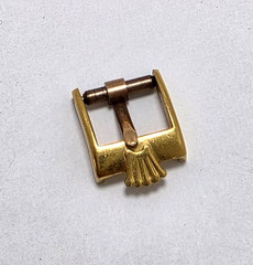 Original Rolex WOMEN&rsquo;S 10mm buckle with GOLD PLATING. 50s