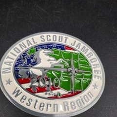 Boy Scouts of America 2010 Jamboree Western Region Belt Buckle