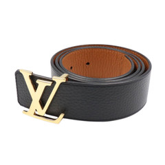Louis Vuitton Belt M9151 Black Leather 434506