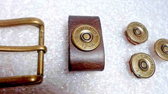 Western Belt Buckle with belt keeper 3 belt posts