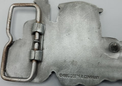 John Deere big sexy tractor belt buckle Iron Horse 1980 Model 8440