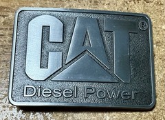Metal Belt Buckle – CAT Diesel Power Caterpillar Truck Engine