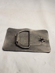 DLETA KING JUNE 1 1927- SEPT 29 1940 Belt Buckle by BILLIE BEE CREATIONS