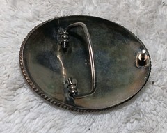 Men’s Western Belt Buckle Alpaca Mexico « G »