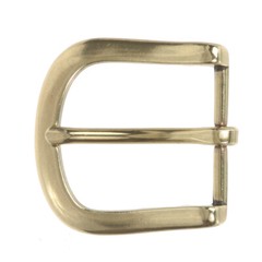 1 1/2&Prime; (38 mm) Nickel Free Single Prong Horseshoe Belt Buckle