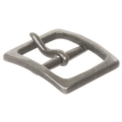 1 5/8&Prime; (40 mm) Nickel Free Center Bar Single Prong Square Belt Buckle