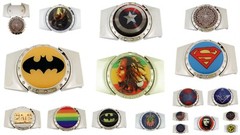 Men Women Belt Buckle (HIDDEN LIGHTER) Western Superhero Reggae Music Sports New