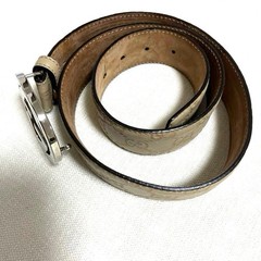GUCCI Pre-Owned Belt Beige