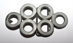 Multi Open Cut Circles Pewter Tone Belt Buckle 4.25&Prime; Long 2.25&Prime; High