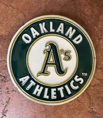 Oakland A&rsquo;s Oakland Athletics Belt Buckle MLB Baseball