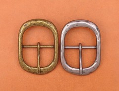 Men Vintage Retro Brass Classic Pin Center Bar Metal Belt Buckle Fit 31MM Straps