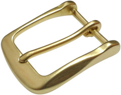 1 1/2&Prime; (38 mm) Heavy Duty Solid Brass Single Prong Belt Buckle For Leather Belt