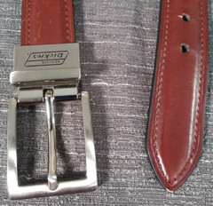 Dickies Belt Brown Mens Large 30 32 Imitation Leather