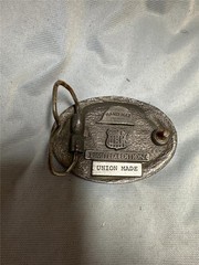 Vintage 100th Anniversary I.A.M.A.W 1888 – 1988 Belt Buckle Union