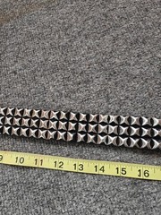 Metal Punk Rock Rivet Belt Pyramid Studded