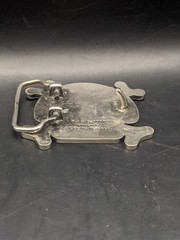 Super Mario Brothers Evil Toad Mushroom Belt Buckle Metal Vintage Rare Pre-owned