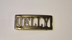 JELLY Custom Personalized Name Belt Buckle -Put your name or word on Buckle