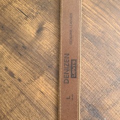 Levi Denizen belt L 36-40 light Brown Tan Distressed Adjustable
