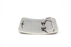 Silver Floral Western Cowboy Belt Buckle, (1.5 ») Removable Western Buckle
