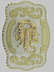 Scorpion Belt Buckles Vintage Men Gold Silver Metal Zodiac Western Cowboy Rodeo