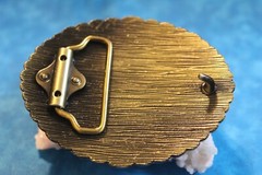 Brass Tone Cross Rider & Horse Belt Buckles – New