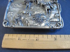 Siskiyou 1984 Charles Russell relief Ltd. Ed. Belt Buckle « Meat&rsquo;s not Meat…..