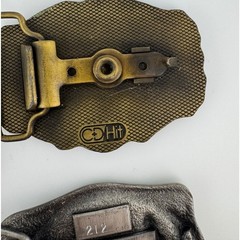 Vintage North Dakota Belt Buckle 3PC Lot