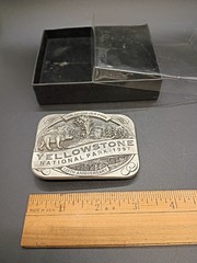 Yellowstone National Park 125th Anniversary Ltd. Edition Hamilton Stores Pewter