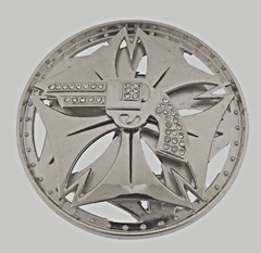 Gun Belt Buckle Vintage Spinners Silver Metal Men Women Western Rodeo Cowboy
