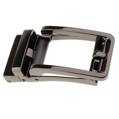 Men Alloy Ratchet Belt Automatic Slide Buckle Replacement-