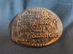 2002 Hesston National Finals Rodeo Belt Buckle -Youth