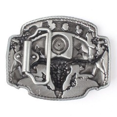 Longhorn Bull Belt Buckle for Men Western Rodeo Texas Cowboy Hebillas Vaqueras