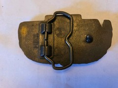 Vintage Chevrolet Men&rsquo;s Belt Buckle Bronze Winged