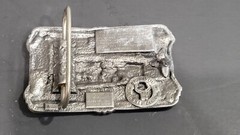 1984 Siskiyou Pewter Western Belt Buckle A-29 Railroad Train Transportation