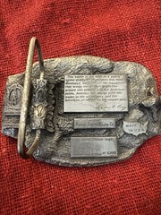 Arroyo Grande Buckle Co. American Oil Worker Belt Buckle 1989 LE 310/5000