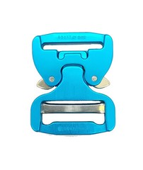 AustriAlpin Blue 38mm/1.5&Prime; Pro Style Cobra Buckle – Male Adjustable Female Fixed