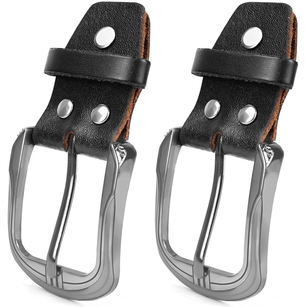 2pcs Belt Buckle, Leather Belt Buckle Men Women 40mm Belt Buckle…