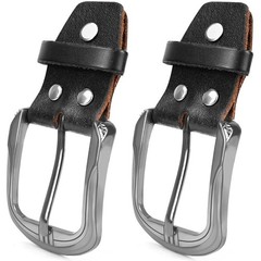 2pcs Belt Buckle, Leather Belt Buckle Men Women 40mm Belt Buckle…