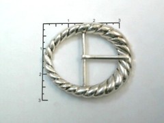 2&Prime; 50mm Zinc Cast Center Bar Fashion Belt Buckle