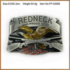 Redneck proud of it belt buckle for Men&rsquo;s Suitable Wide Belt