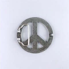 Vintage Style Peace Symbol Love Sign Belt Buckle also Stock in the US