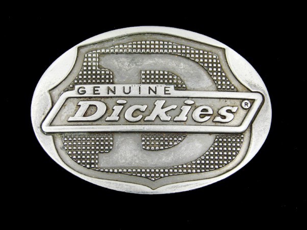 SF07156 REALLY COOL **GENUINE DICKIES** CLOTHING ADVERTISEMENT BELT BUCKLE