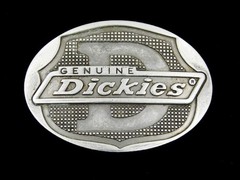 SF07156 REALLY COOL **GENUINE DICKIES** CLOTHING ADVERTISEMENT BELT BUCKLE