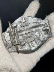 1988 Siskiyou American Veteran Enameled Belt Buckle