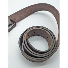 Levi&rsquo;s Leather Belt Mens Size 46 48 Independent Cross Buckle Removable Skatboard