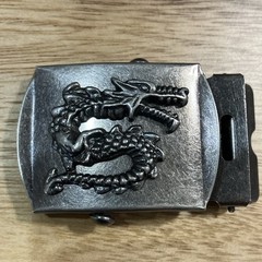 Chinese Dragon Mystical Creature Replacement Slide Dress Belt Buckle