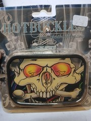 Like ED HARDY HOTBUCKLE “SKULL & Cross Bones BELT Buckle Only New